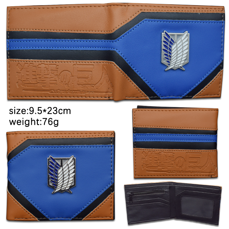 Attack On Titan anime wallet