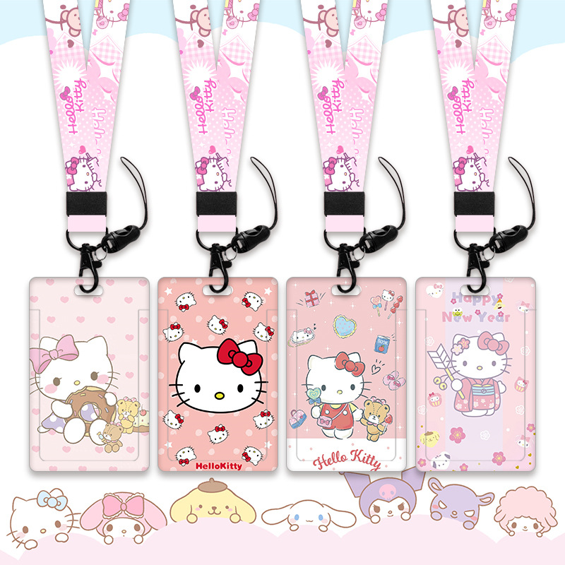 helloKitty anime lanyard phonestrap