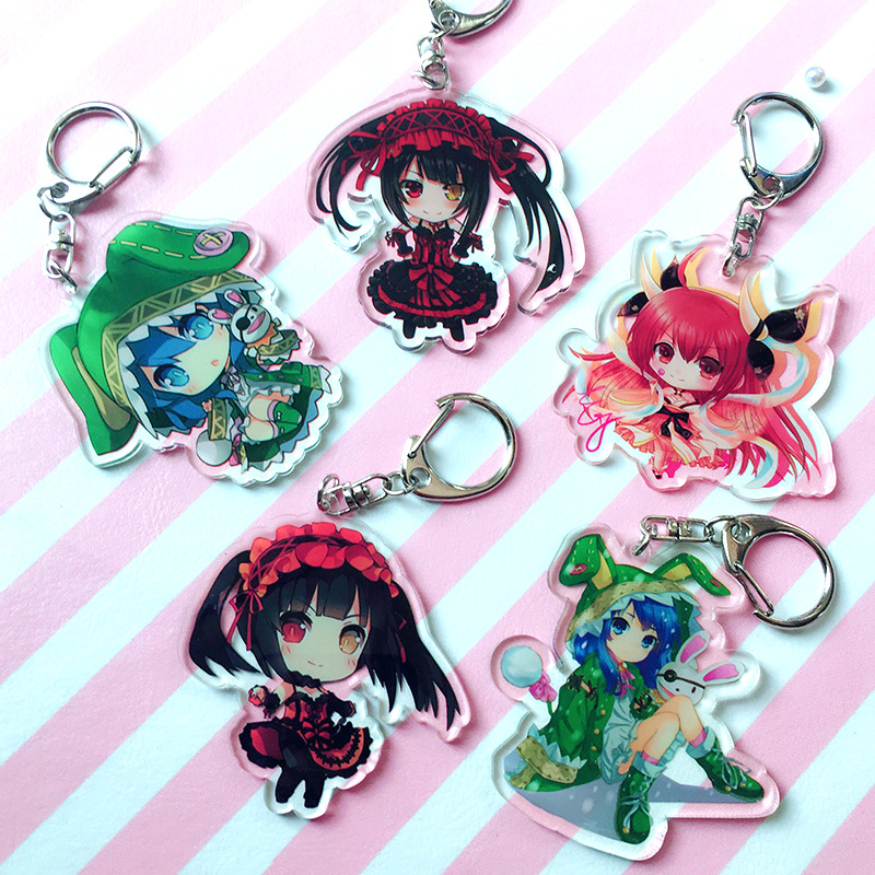 Date A Live anime keychain