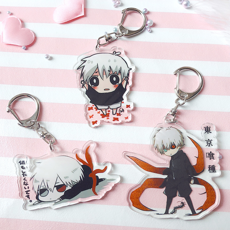 Tokyo Ghoul anime keychain