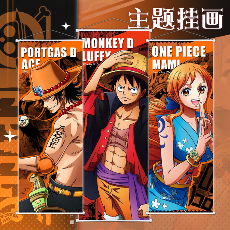 One piece anime wallscroll 25*75cm