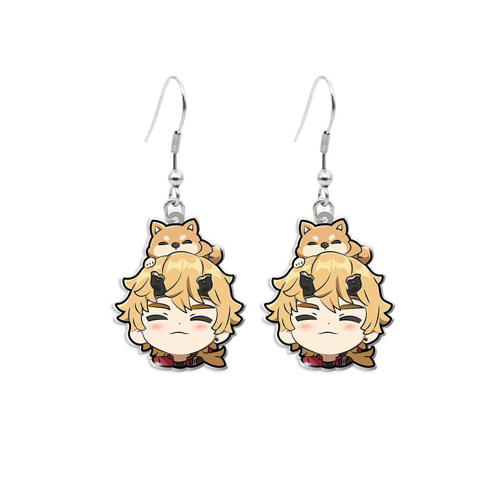 Genshin Impact anime earring