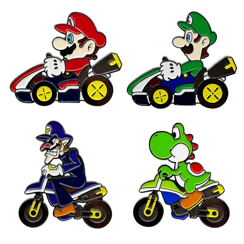 super Mario anime pin