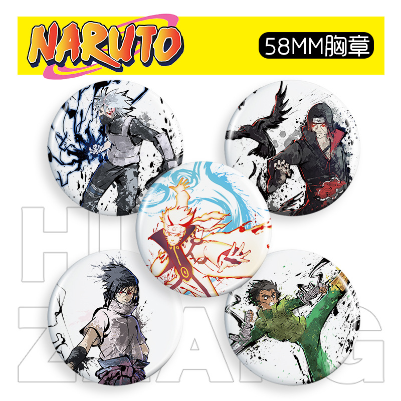 Naruto anime badge 58mm
