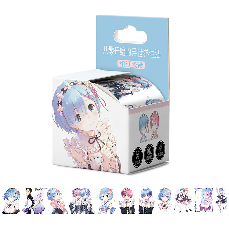 Re Zero Kara Hajimeru Isekai Seikatsu anime 4cm wide tape