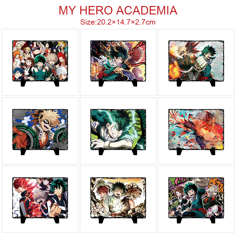 My Hero Academia anime painting