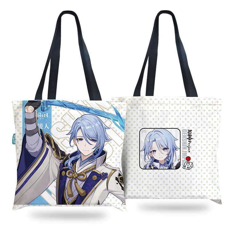 Genshin Impact anime bag 32*30cm
