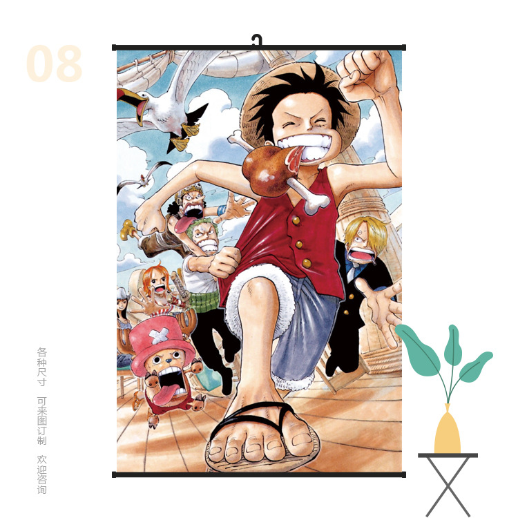 One piece anime wallscroll 60*90cm &40*60cm