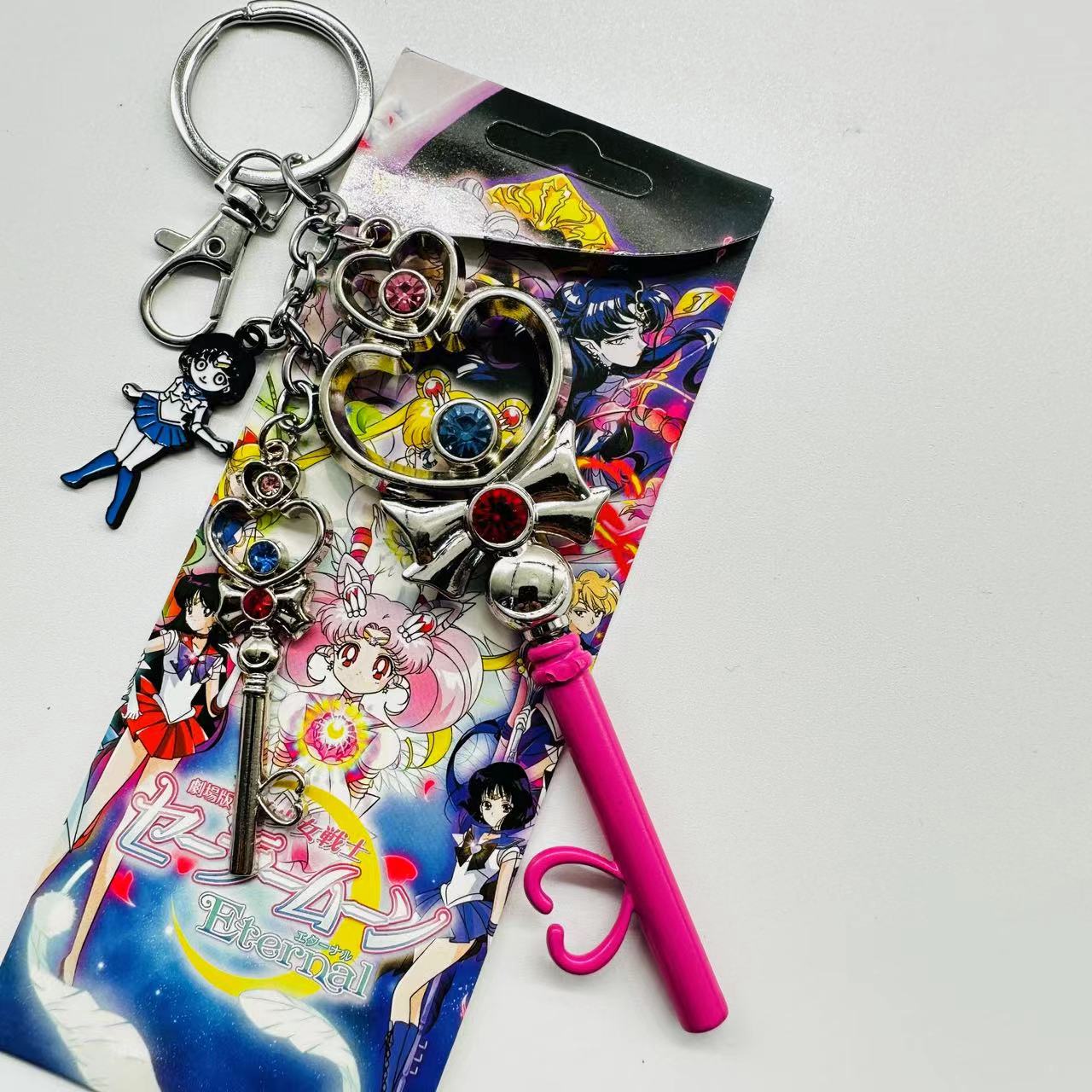 Sailor Moon Crystal anime keychain