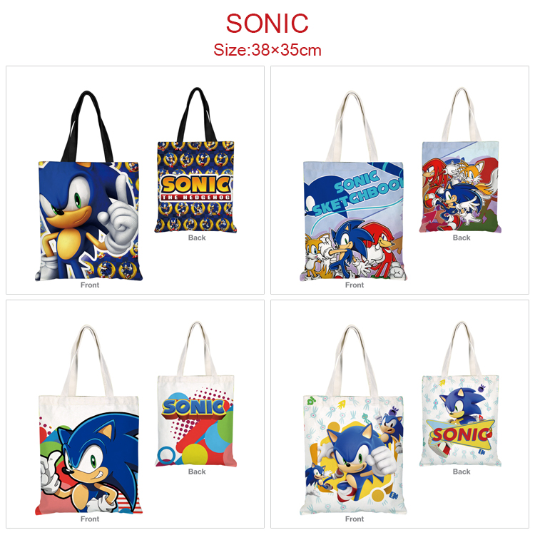 Sonic anime bag