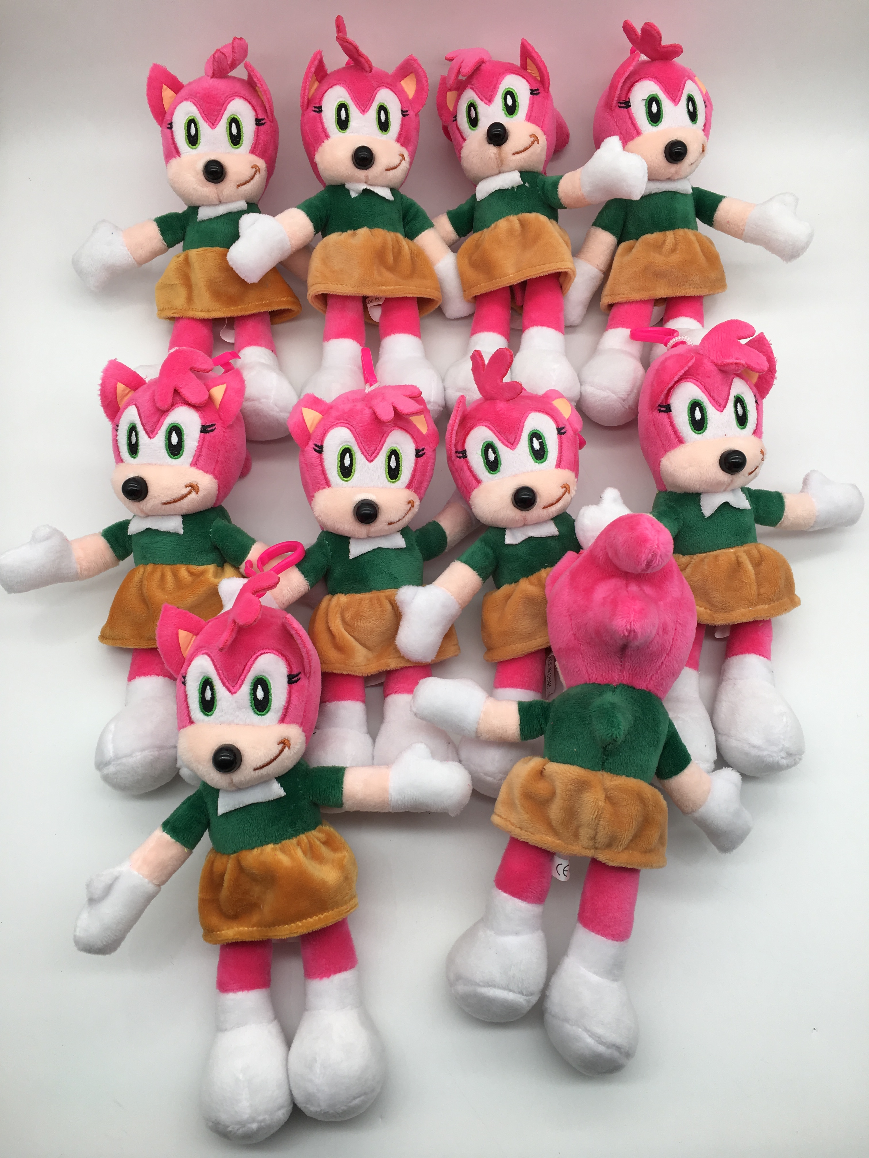 Sonic anime Plush toy 22cm 10 pcs a set