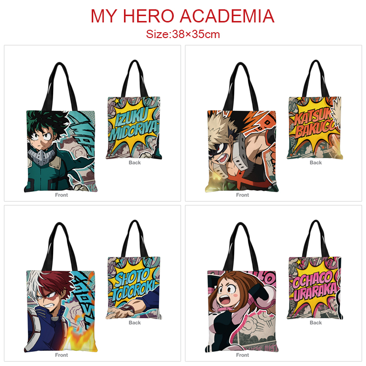 My Hero Academia anime bag