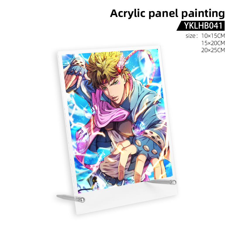 JoJos Bizarre Adventure anime acrylic panel painting 20*25cm