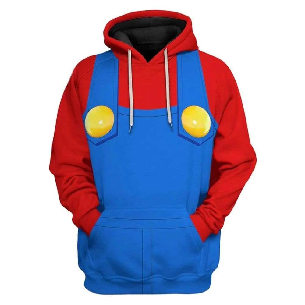 Super Mario anime hoodie