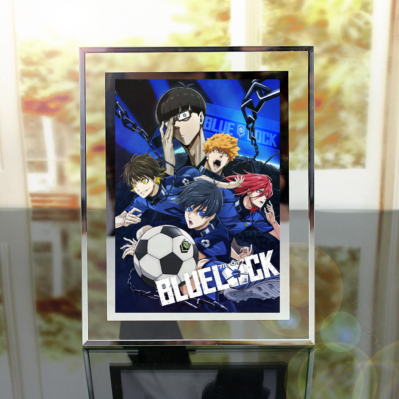 Blue Lock anime Crystal photo frame