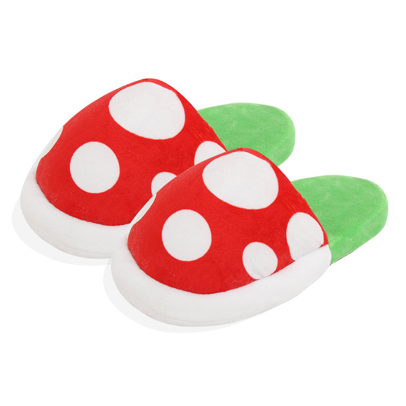 super Mario anime  plush slippers ( one size 36-42 )