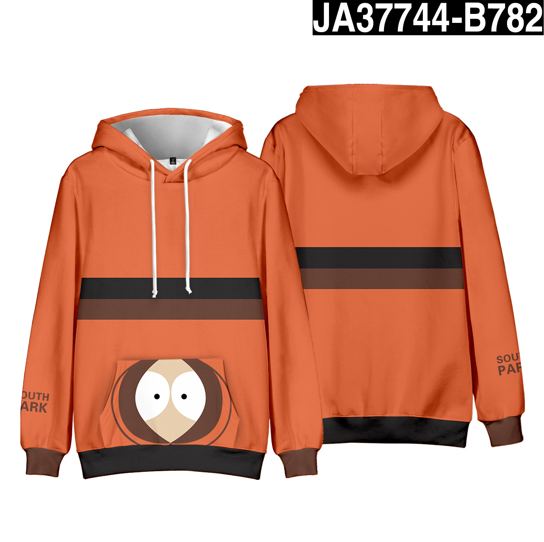 south park anime anime hoodie