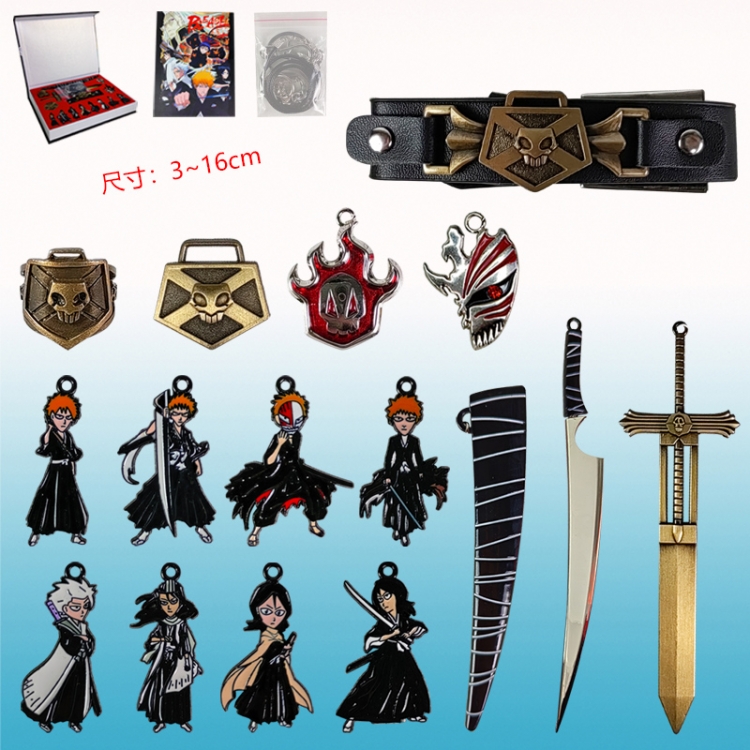 Bleach anime keychain a set