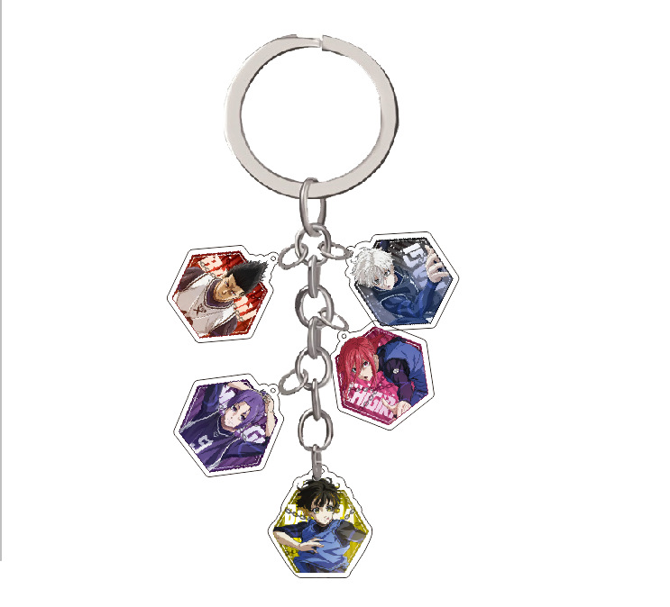 Blue Lock anime keychain