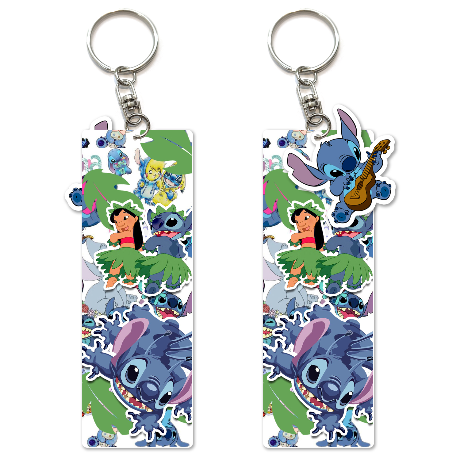 Stitch anime keychain