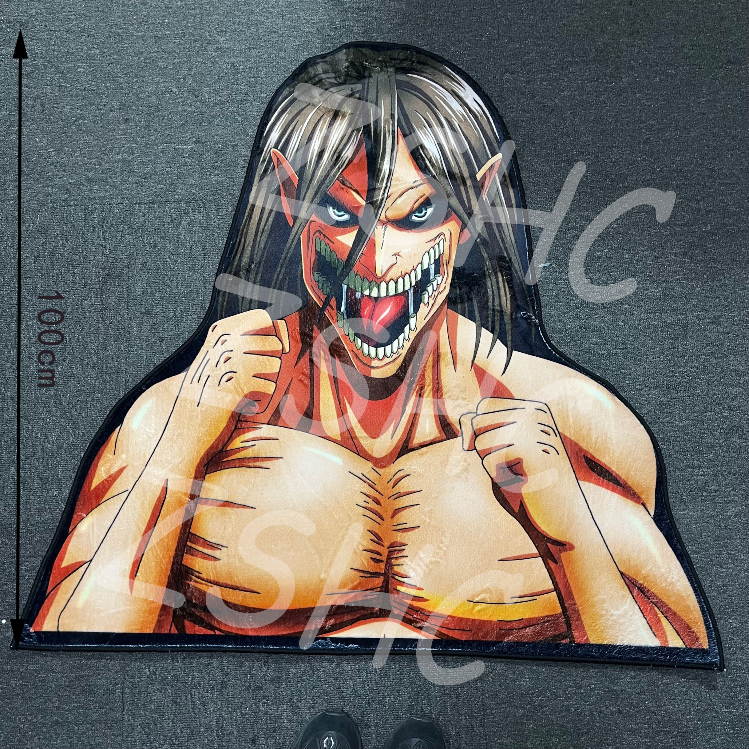 Attack On Titan anime carpet 100cm