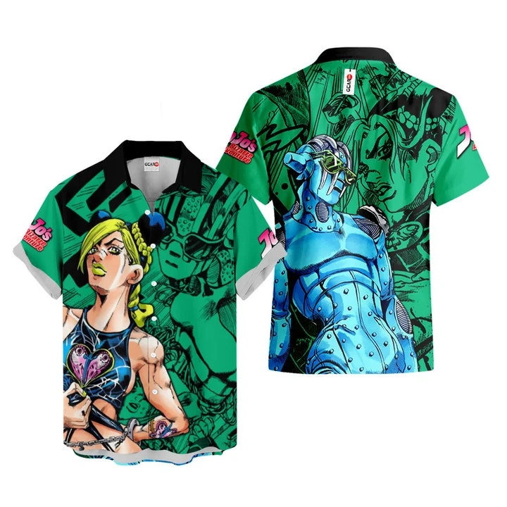 JoJos Bizarre Adventure anime T-shirt