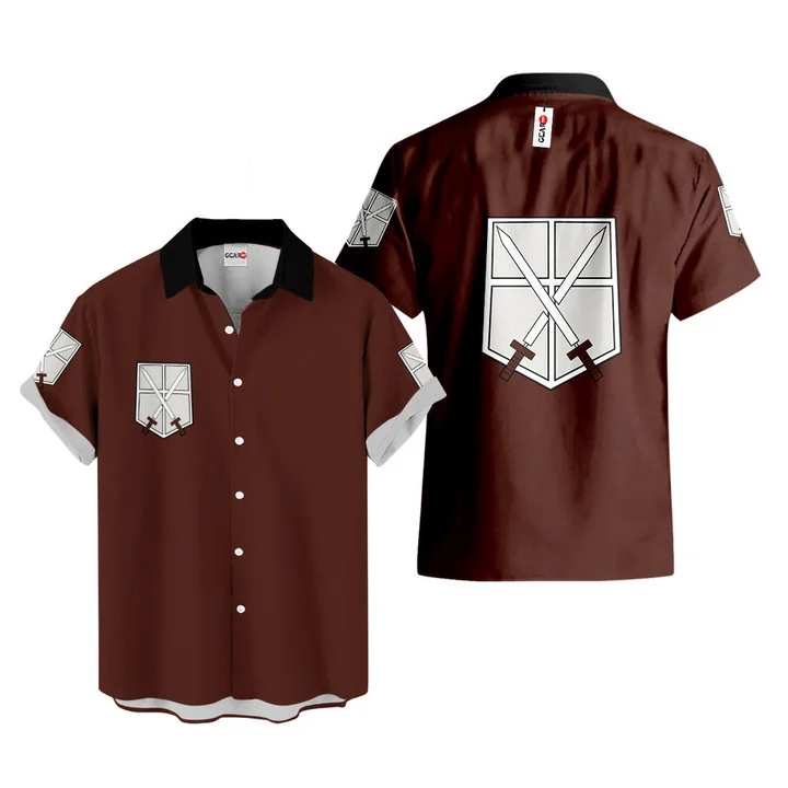 Attack On Titan anime T-shirt