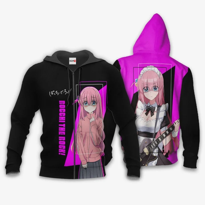 Bocchi the rock anime hoodie