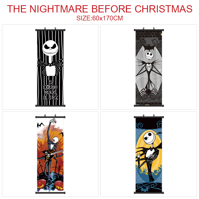 The Nightmare Before Christmas anime wallscroll 60*170cm