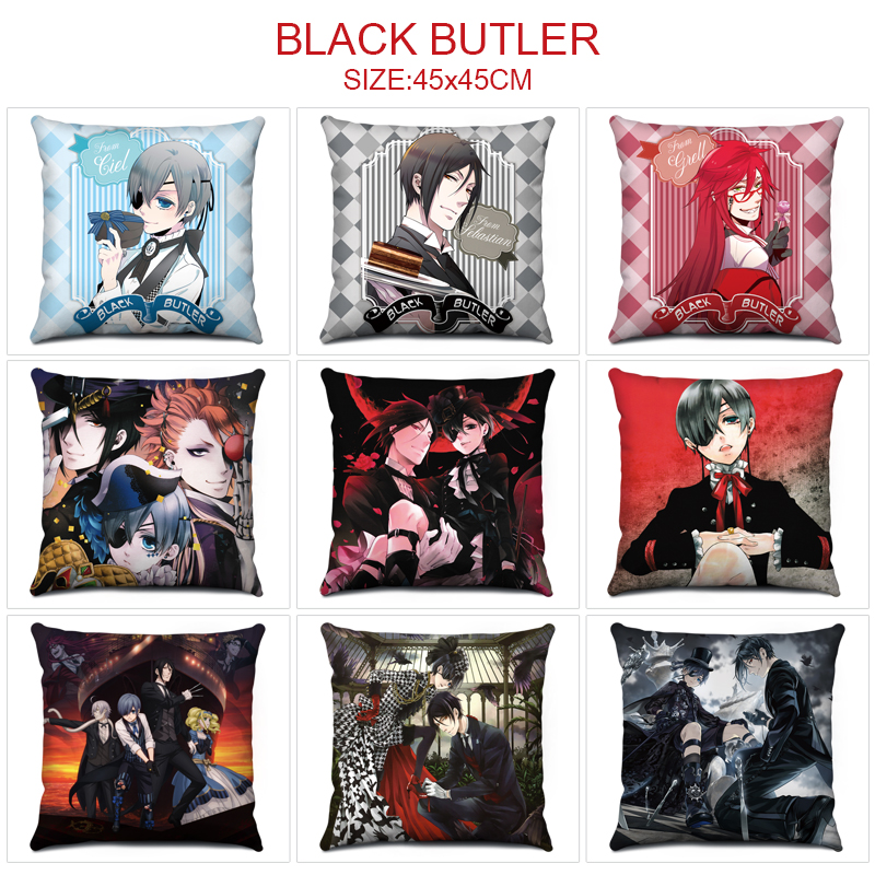 Kuroshitsuji anime cushion 45*45cm