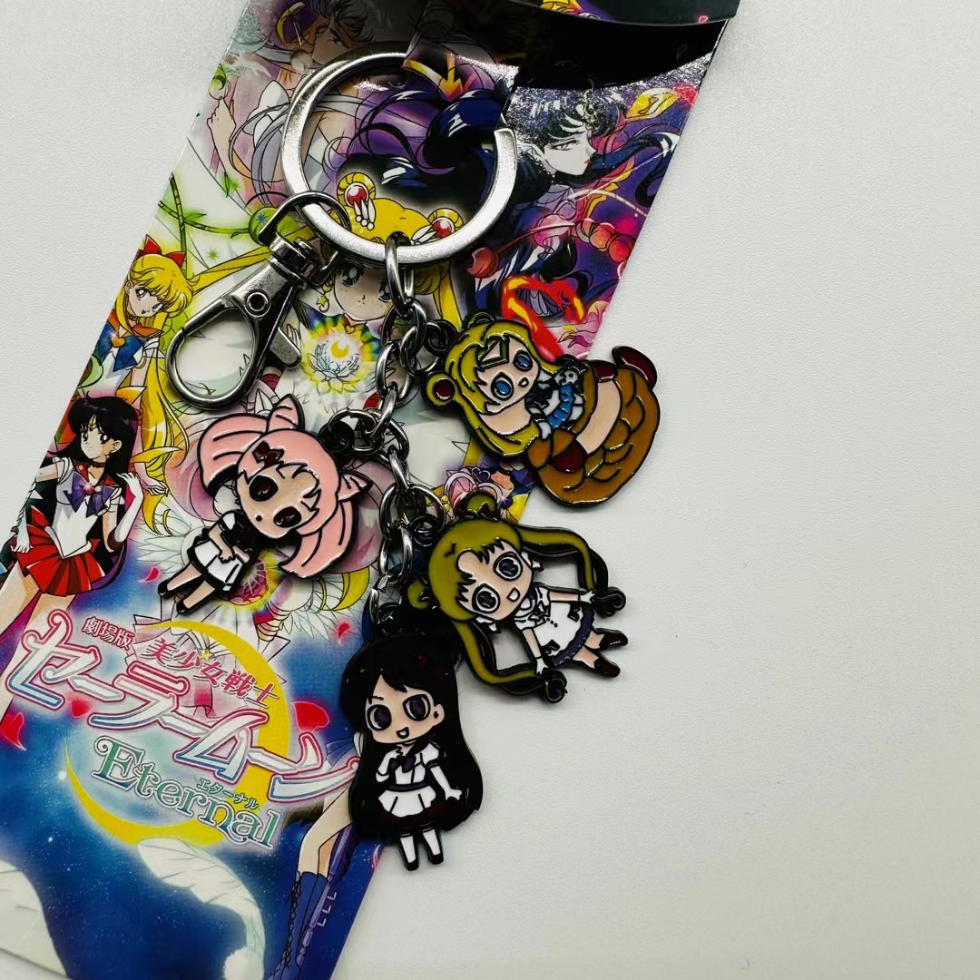 Sailor Moon Crystal anime keychain