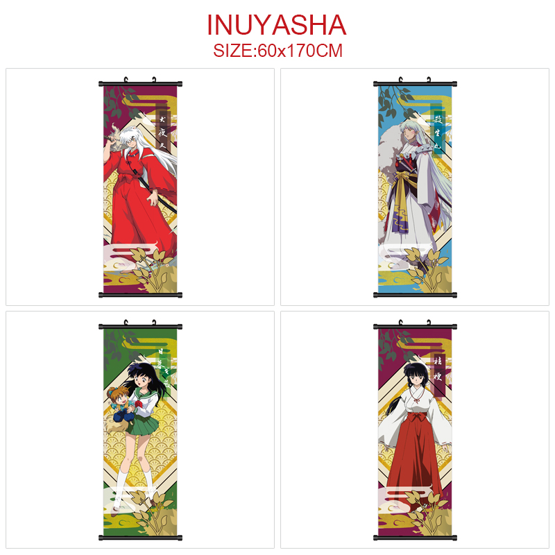 Inuyasha anime wallscroll 60*170cm