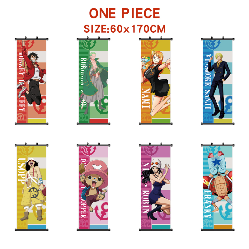 One piece anime wallscroll 60*170cm