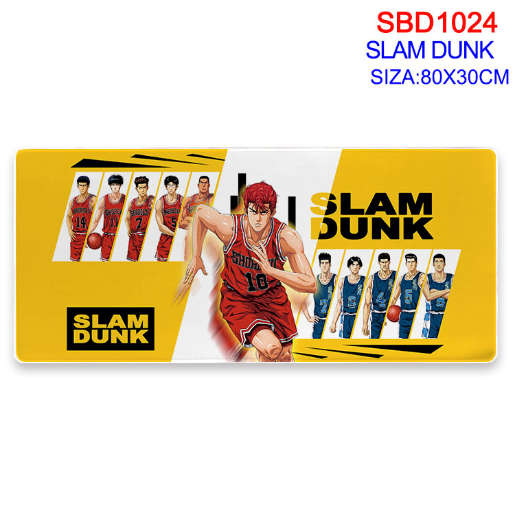 Slam dunk anime Mouse pad 80*30cm