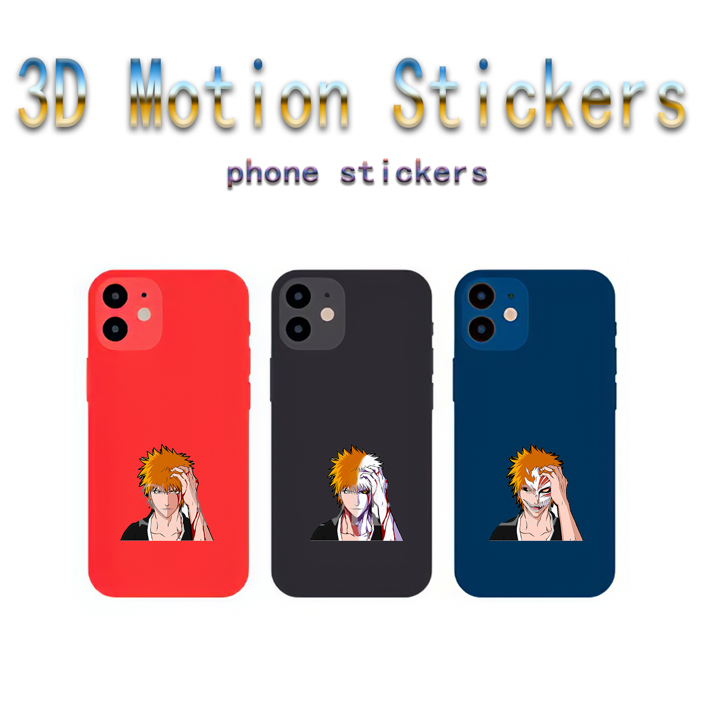 Bleach anime 3d sticker price for 10 pcs