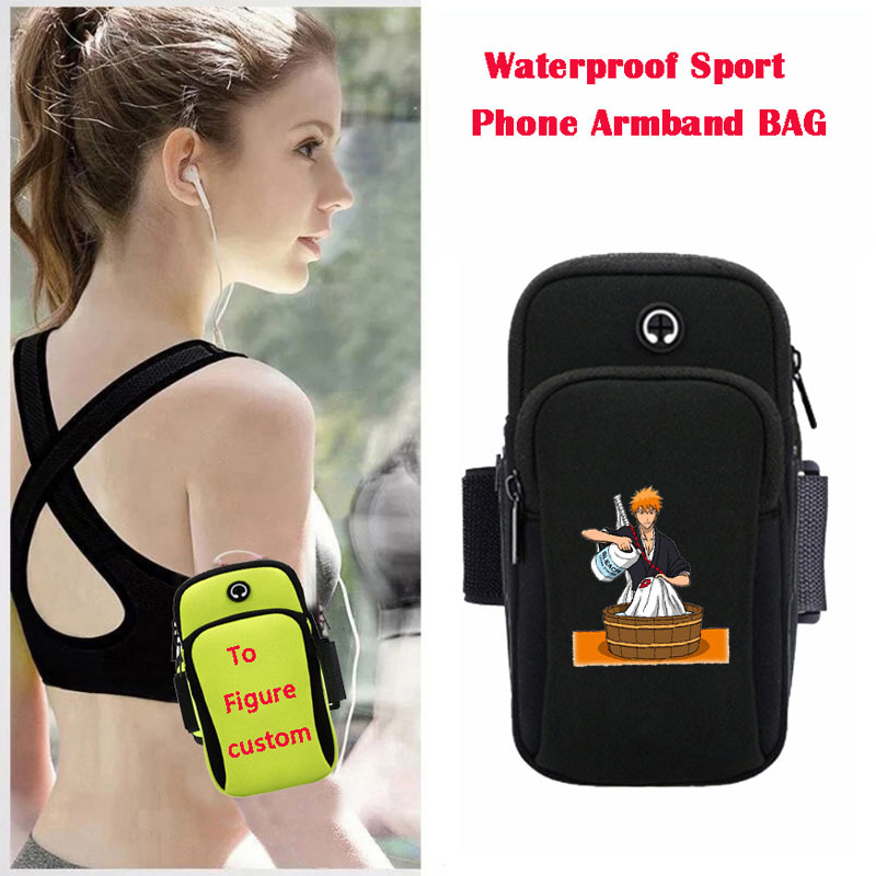 Bleach anime wateroof sport phone armband bag