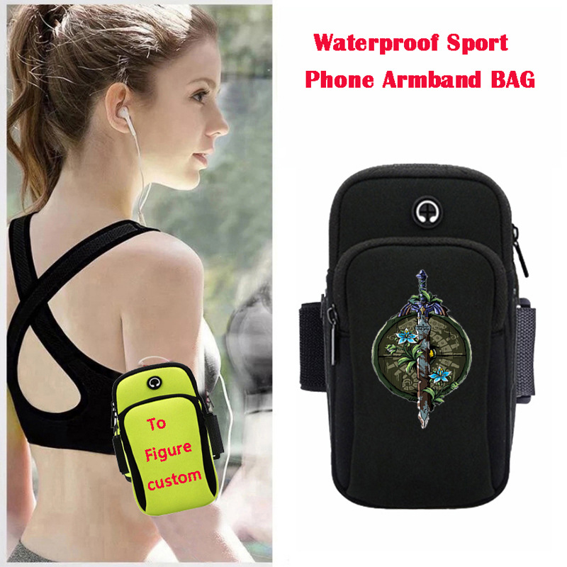 The Legend of Zelda anime wateroof sport phone armband bag