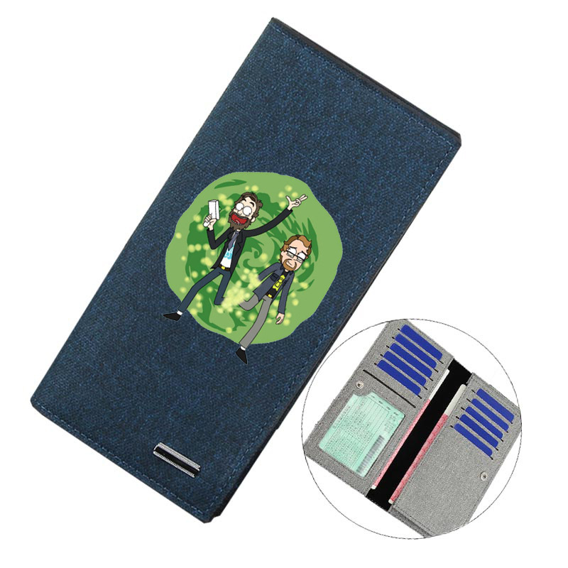 Rick and Morty anime wallet