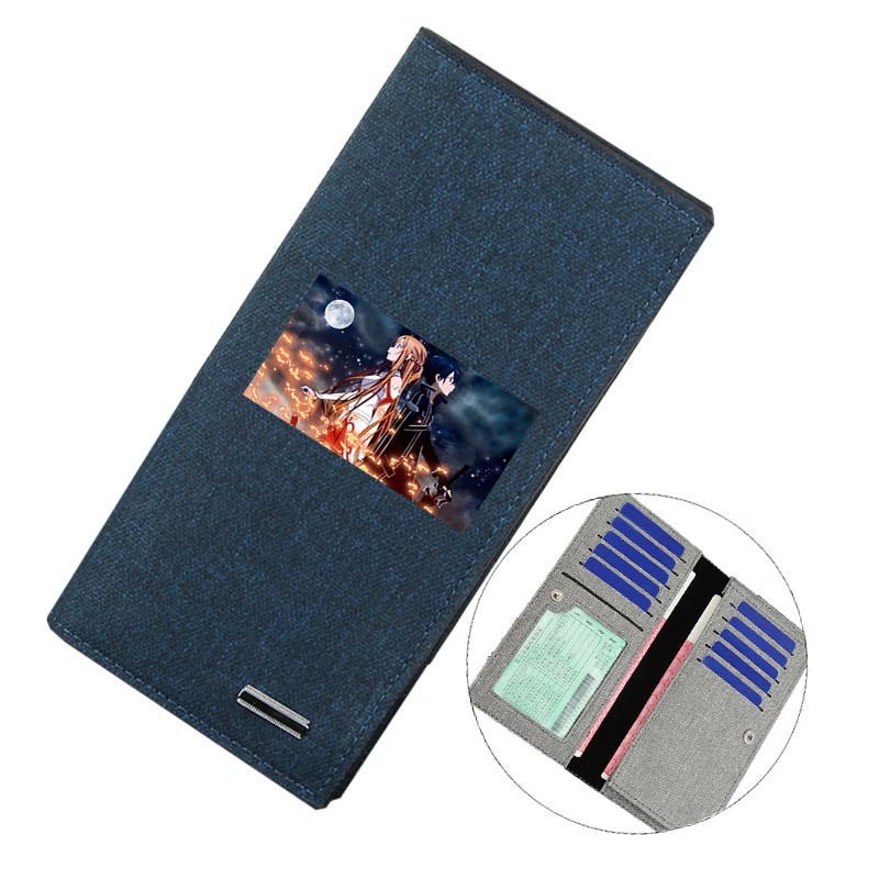 sword art online anime wallet