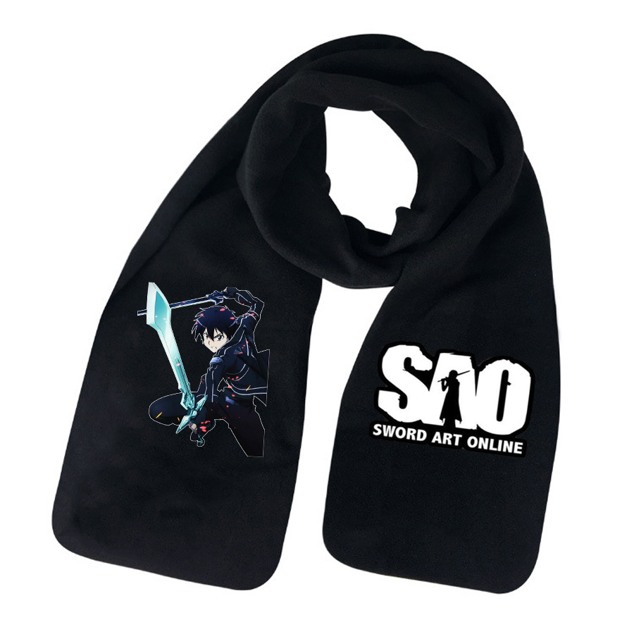 sword art online anime scarf