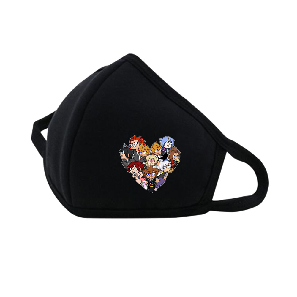 Kingdom Hearts anime winter thermal mask