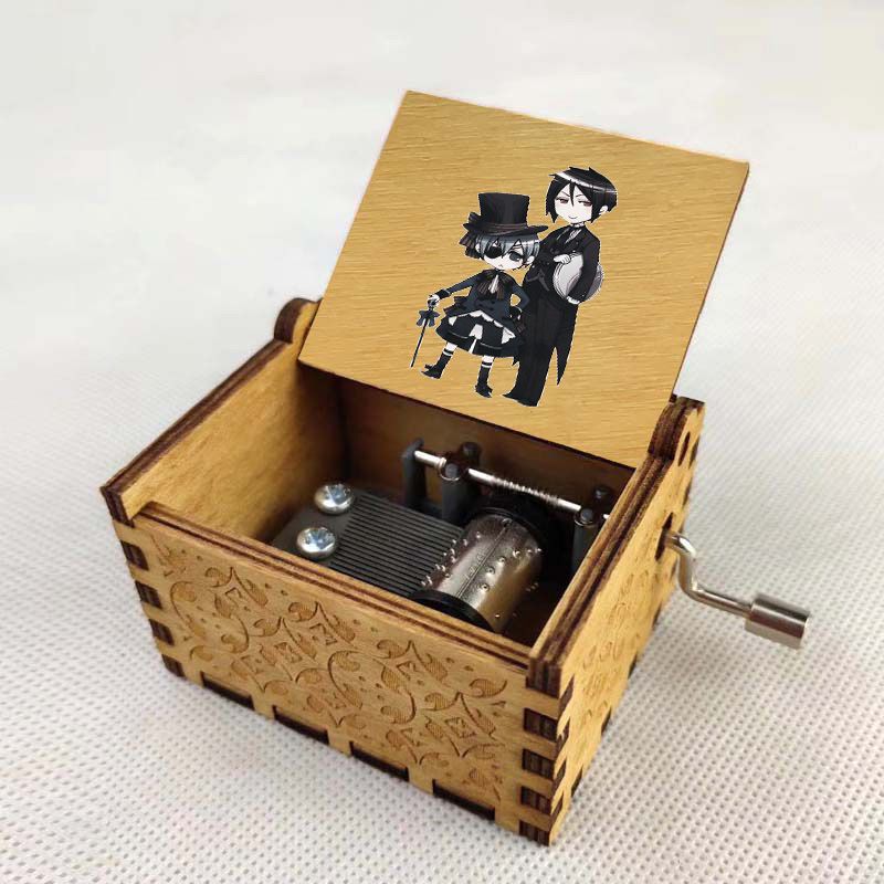 Kuroshitsuji anime hand operated music box