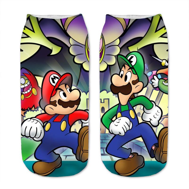 super Mario anime socks