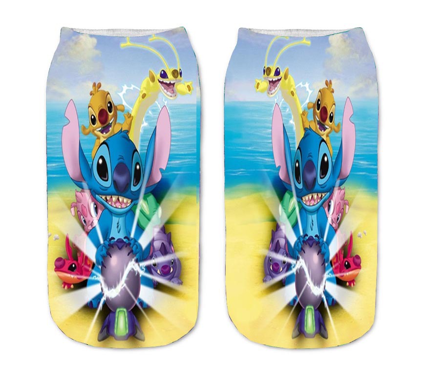 Stitch anime socks