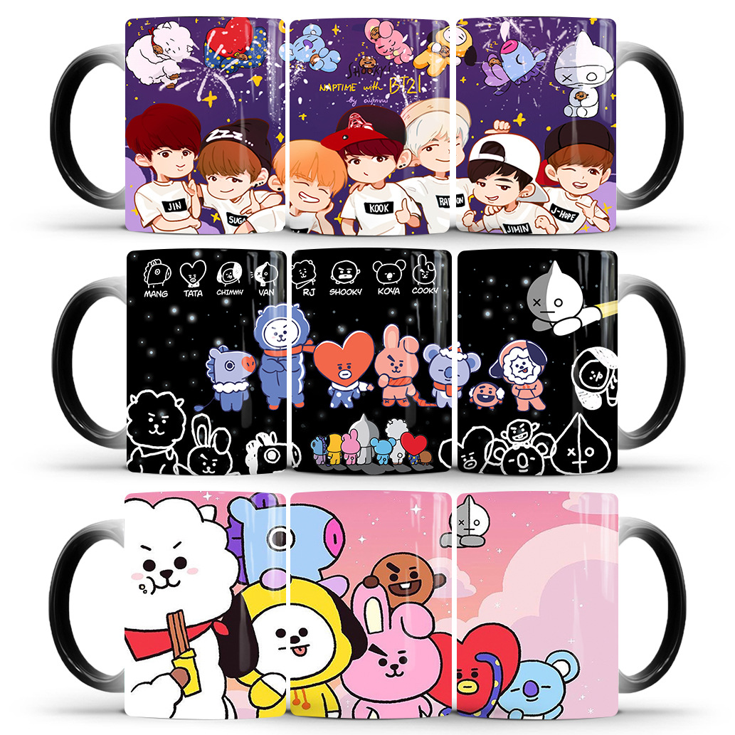 BTS anime cup