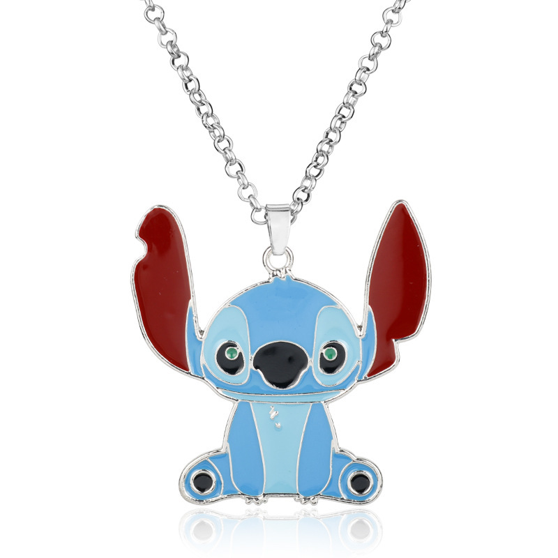 Stitch anime necklace