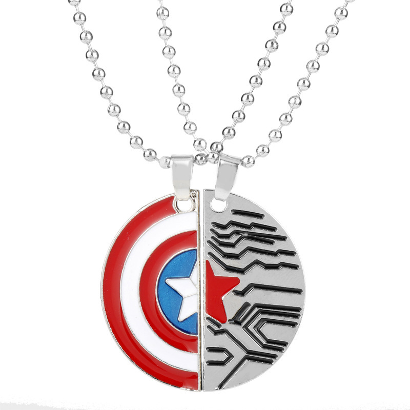 Avengers anime necklace