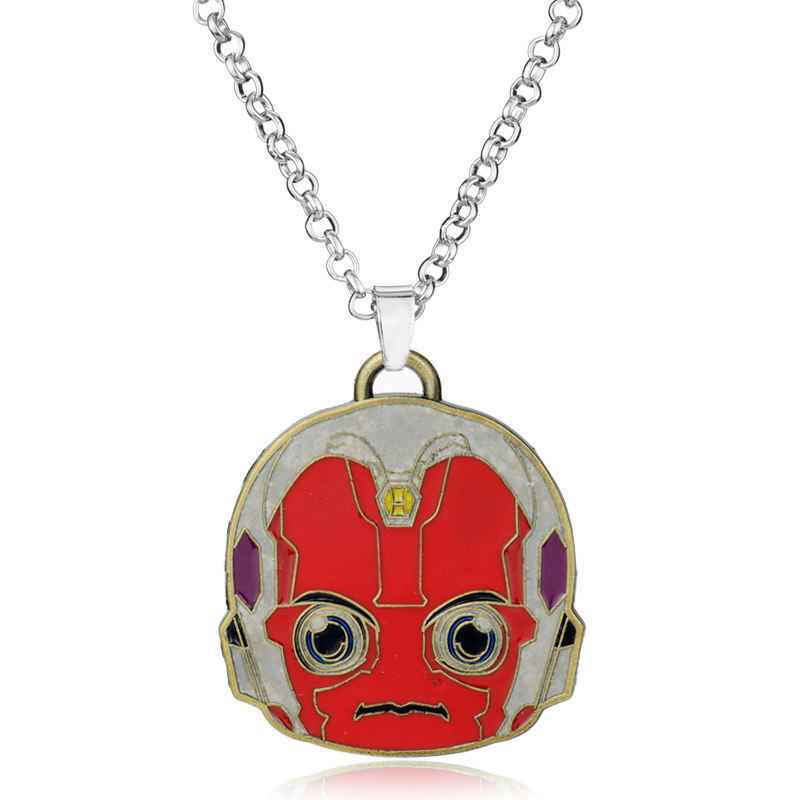 Avengers anime necklace