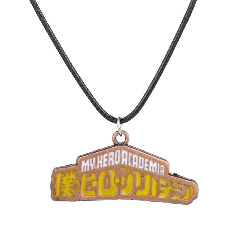 My Hero Academia anime necklace