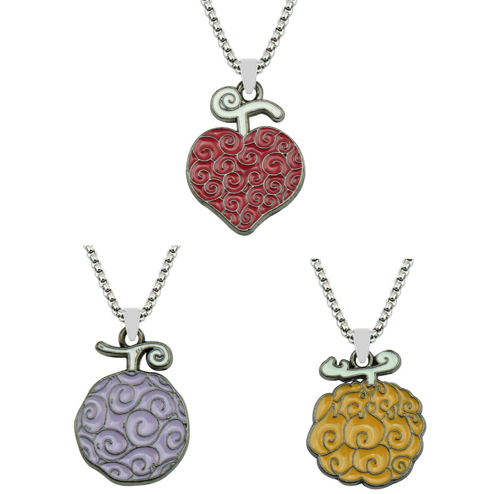 One piece anime necklace
